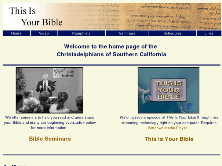 www.christadelphians.org