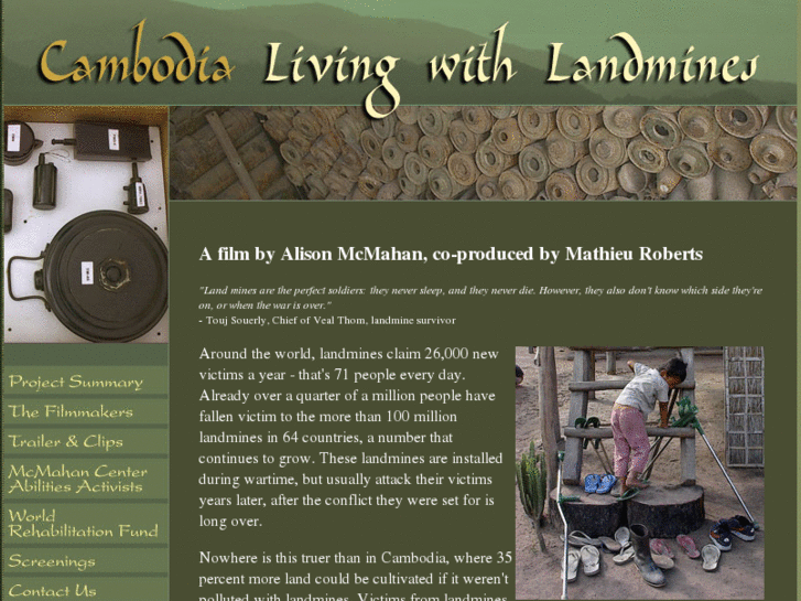 www.livingwithlandmines.com