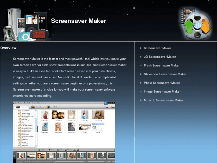 www.screensavermaker.biz