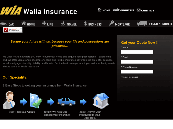 www.waliainsurance.com