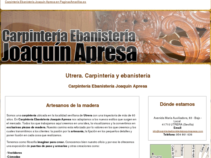 www.carpinteriaebanisteriajoaquinapresa.com