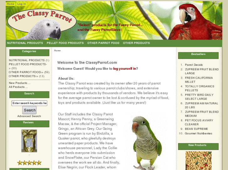 www.classyparrot.com