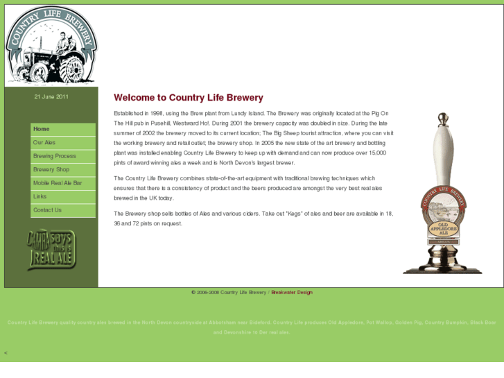 www.countrylifebrewery.com