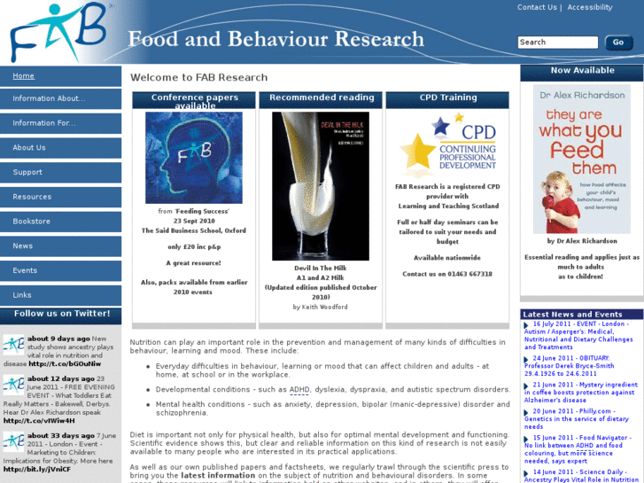 www.foodandbehaviorresearch.org