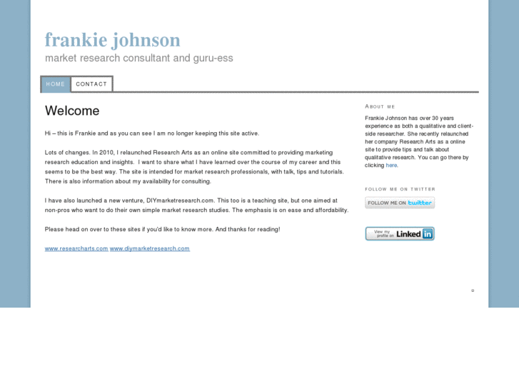 www.frankiejohnson.com