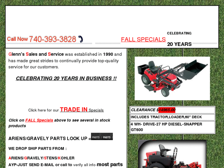 www.glennssales.com