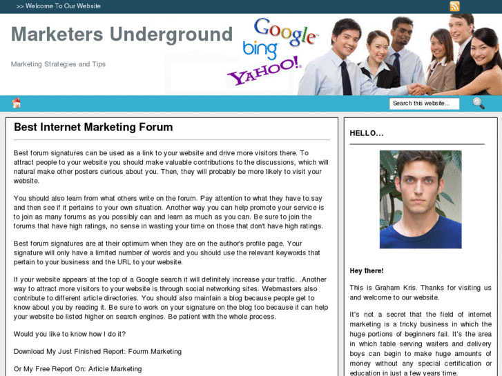 www.marketersunderground.com