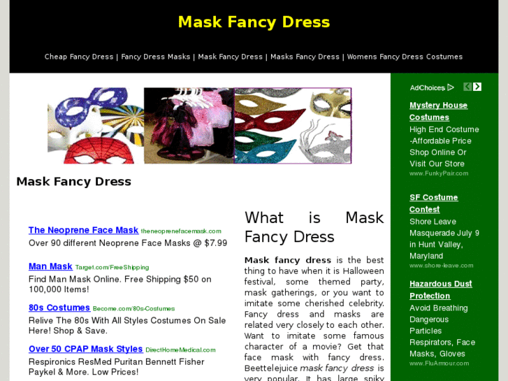 www.maskfancydress.org