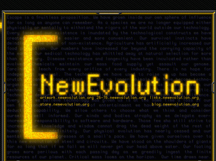 www.newevolution.org