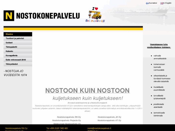 www.nostokonepalvelu.fi