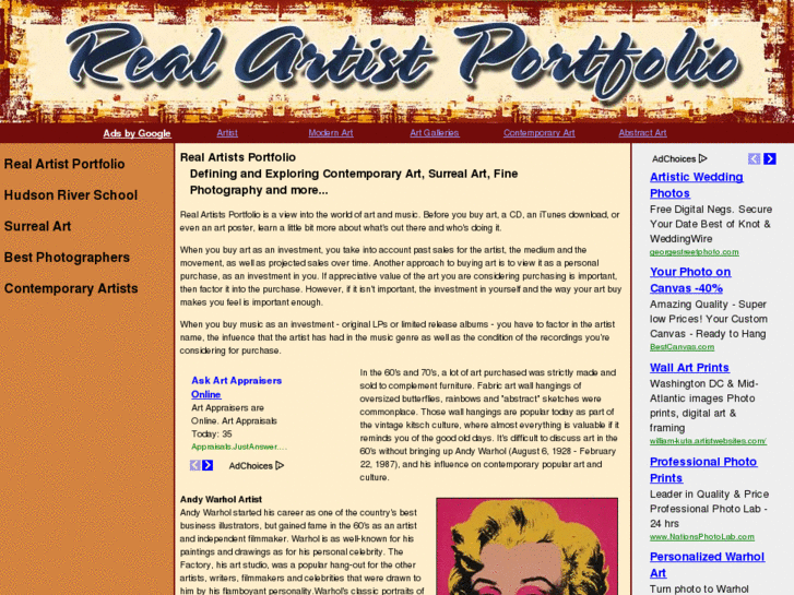www.realartistportfolio.com