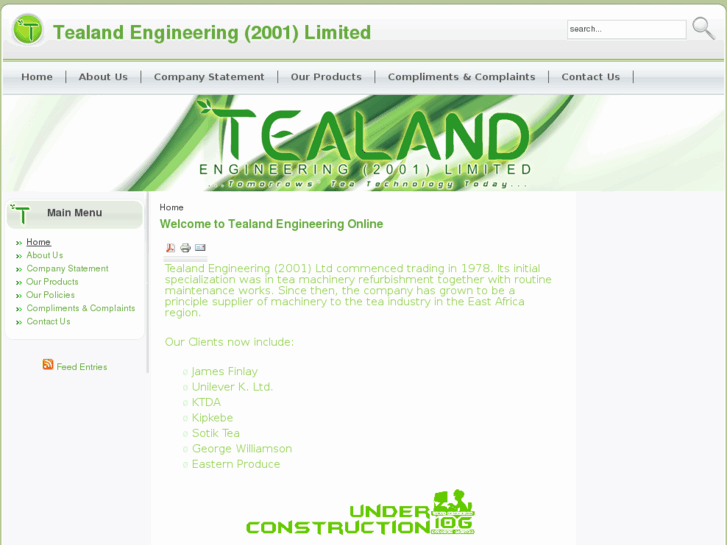 www.tealandengineering.com