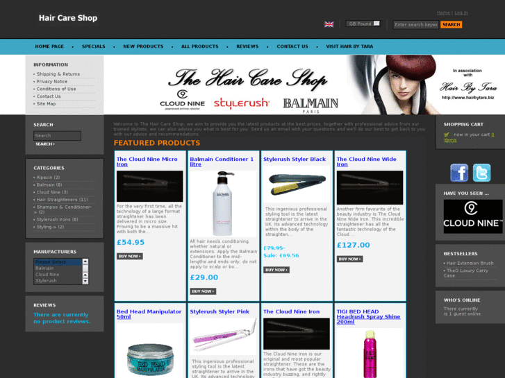 www.thehaircareshop.co.uk