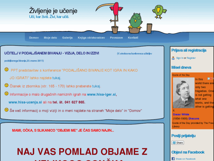 www.zivljenjejeucenje.com