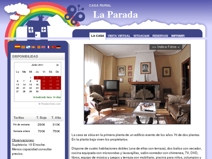 www.casalaparada.com