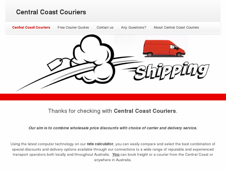 www.centralcoastcouriers.com