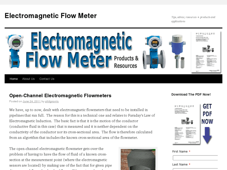 www.electromagneticflowmeter.org