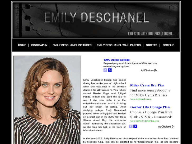 www.emilydeschanel.info