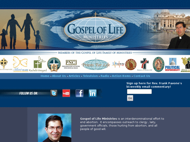 www.gospeloflife.com