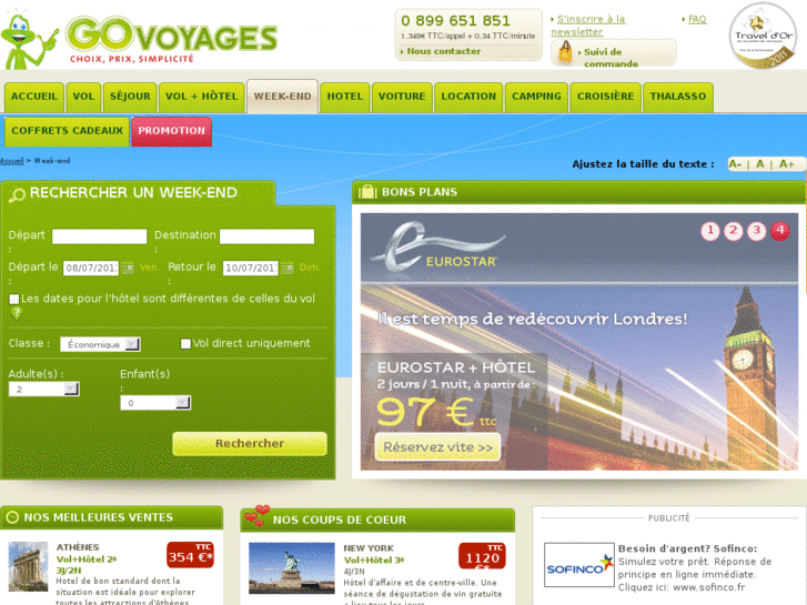 www.govoyagesweekends.com