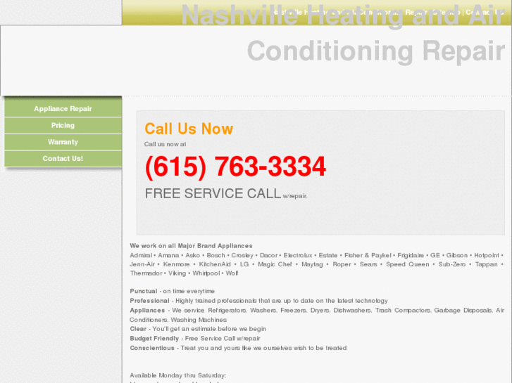 www.nashvilleairconditionerrepair.com