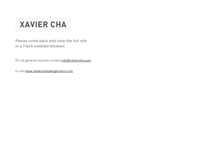 www.xaviercha.com