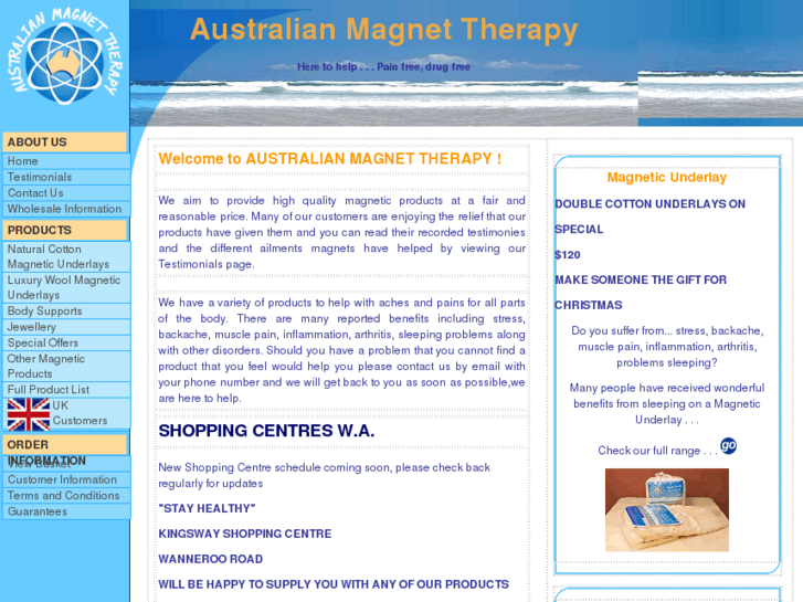 www.australianmagnettherapy.com