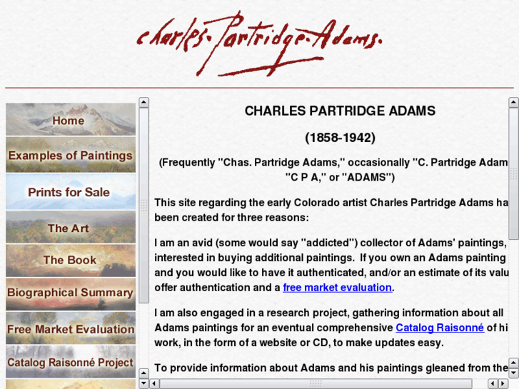 www.charlespartridgeadams.com