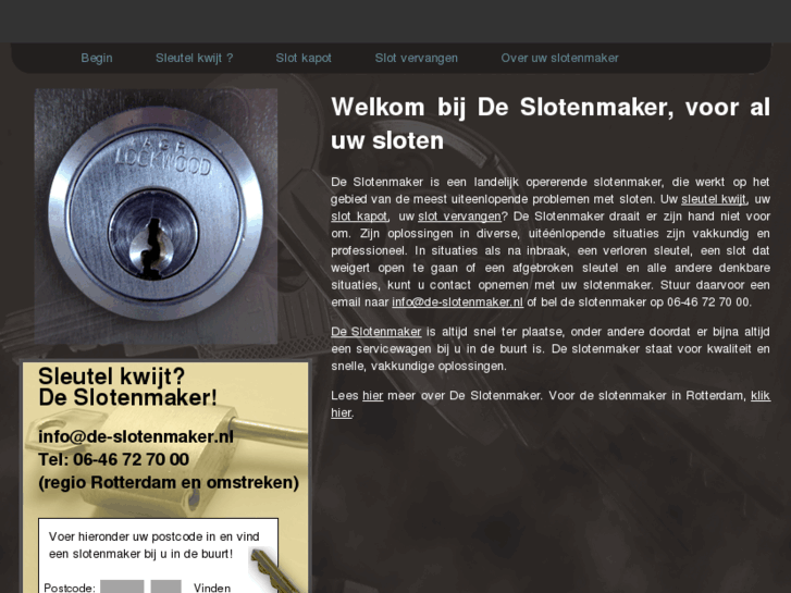 www.de-slotenmaker.nl