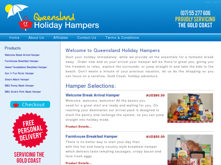 www.goldcoastholidayhampers.com.au