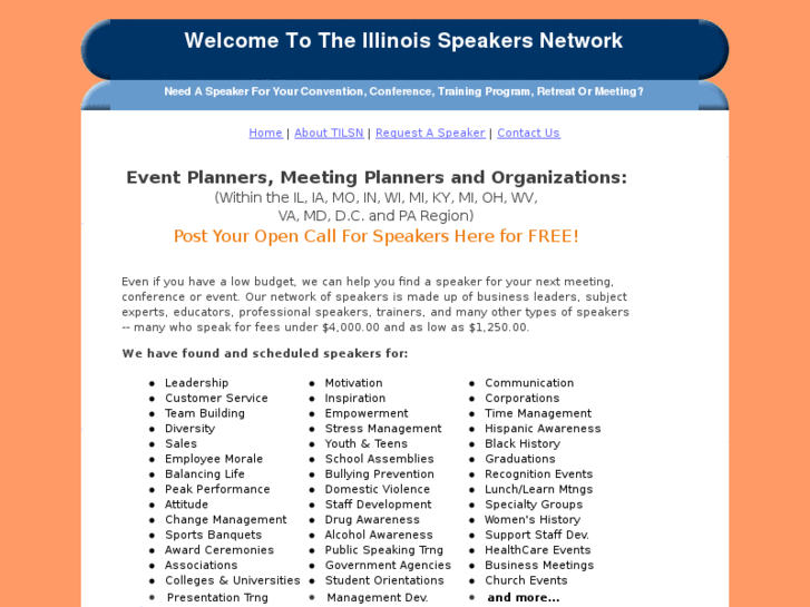www.illinoisspeakersnetwork.com
