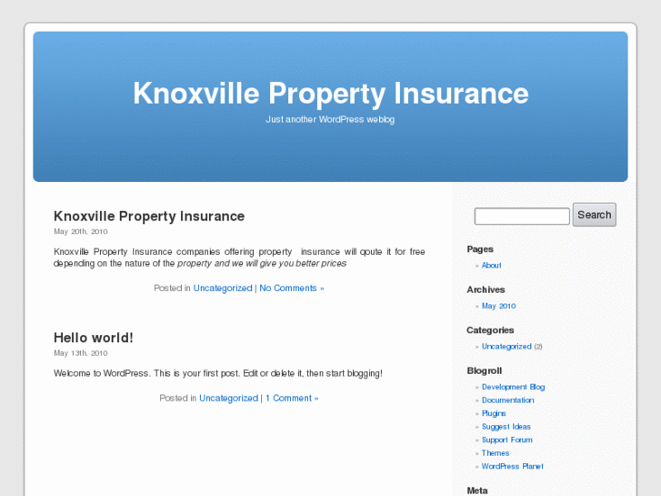 www.knoxvillepropertyinsurance.com