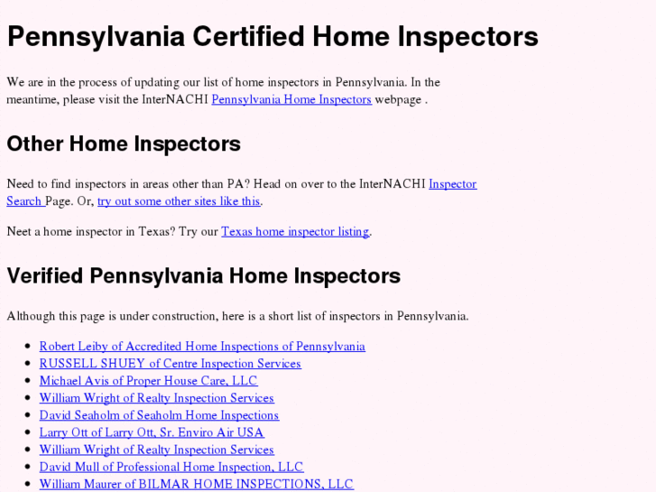 www.pa-home-inspector.org