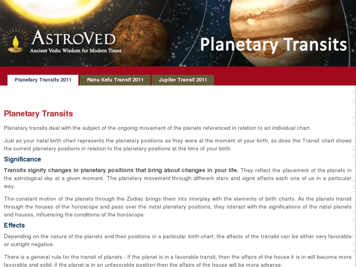 www.planetarytransits.com