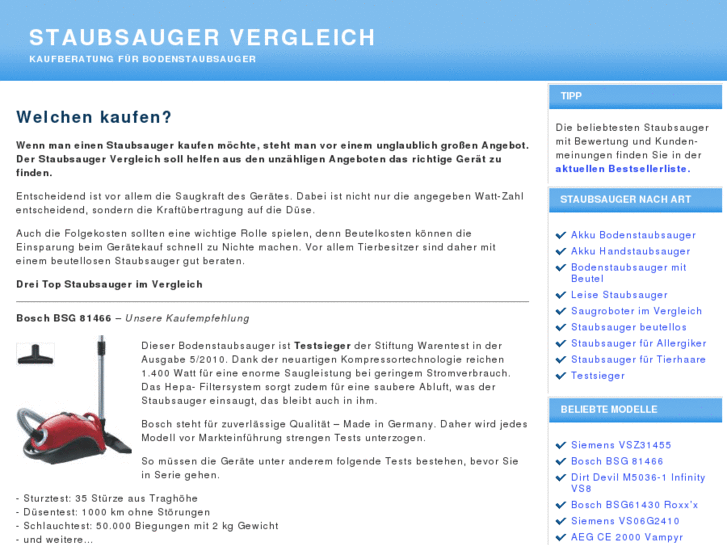 www.staubsaugervergleich.net