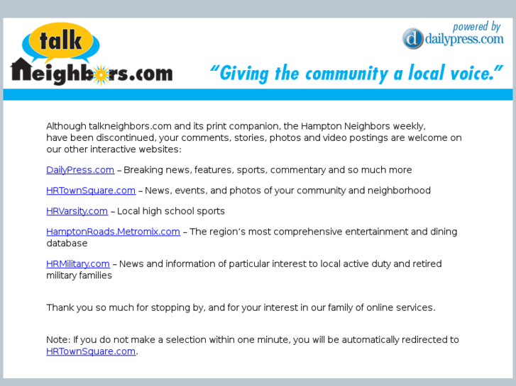 www.talkneighbors.com