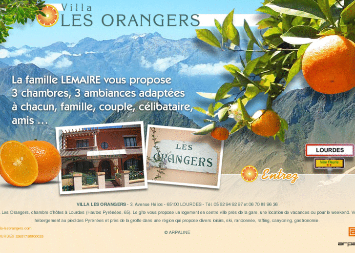 www.villa-lesorangers.com