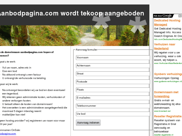 www.aanbodpagina.com