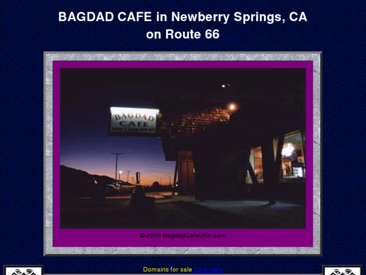 www.bagdadcafe.us