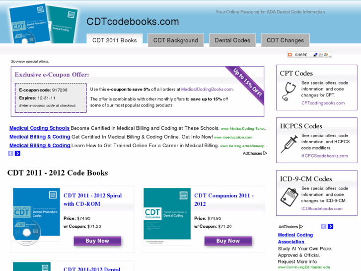 www.cdtcodebooks.com
