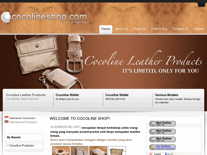 www.cocolineshop.com