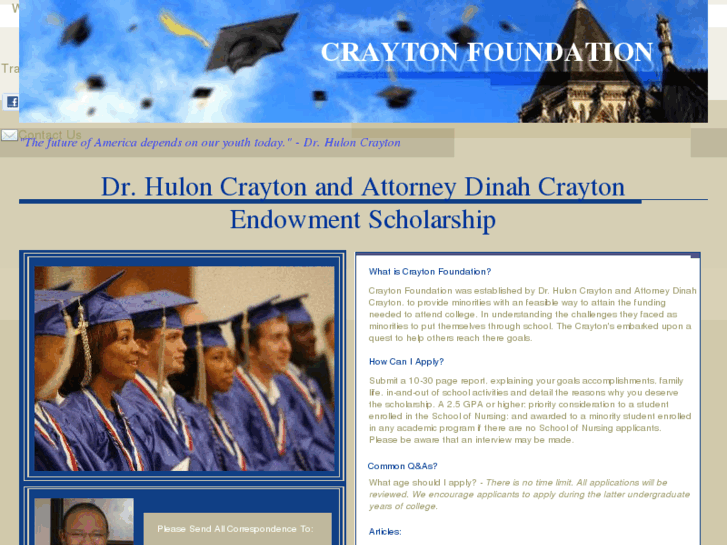 www.craytonfoundation.org