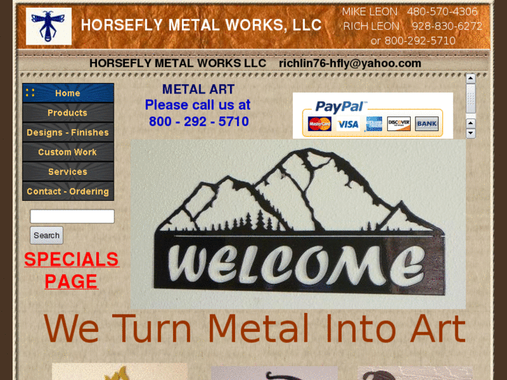 www.horseflymetalart.com