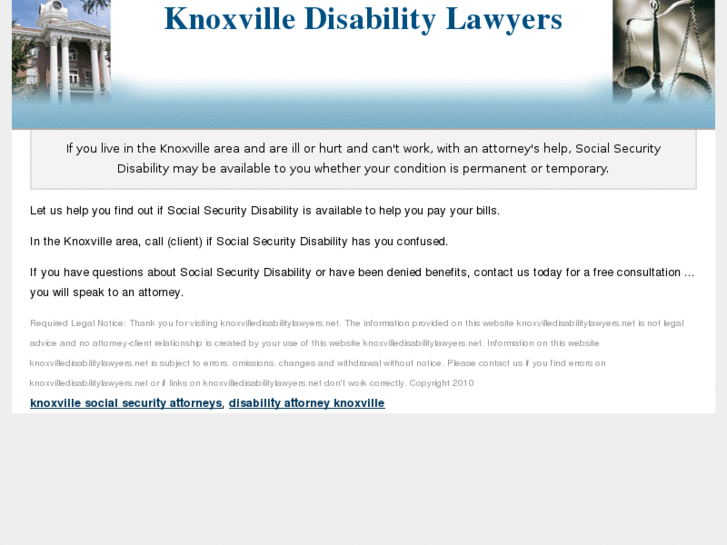 www.knoxvilledisabilitylawyers.net