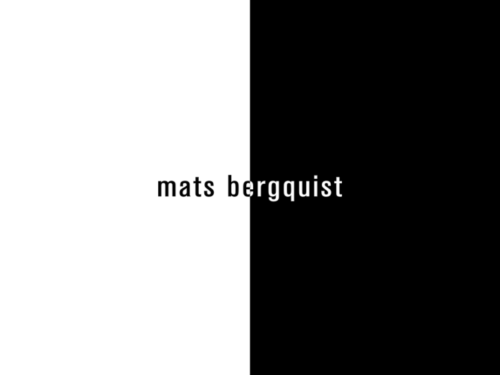 www.matsbergquist.com