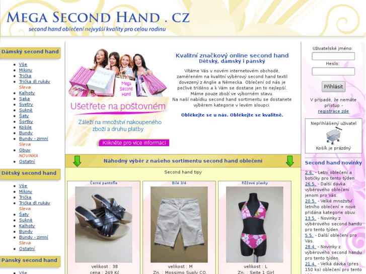 www.megasecondhand.cz