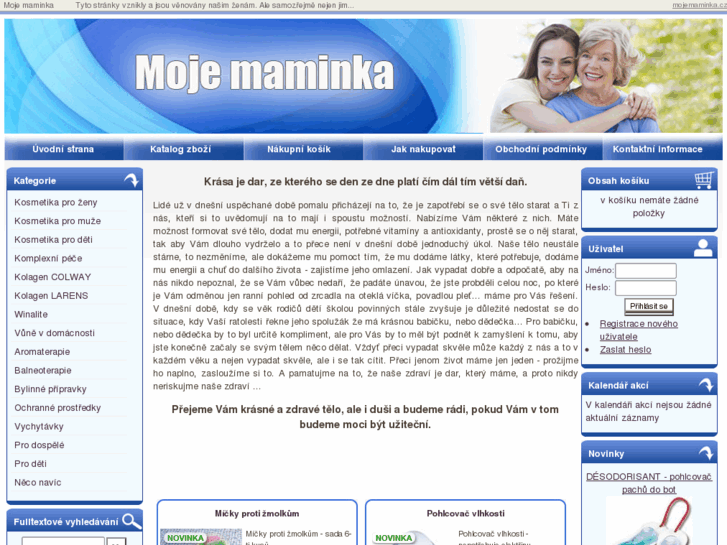 www.mojemaminka.cz