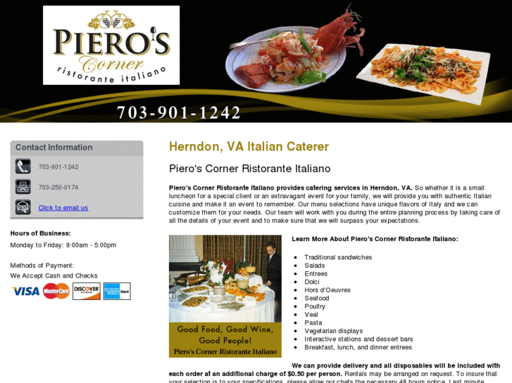 www.pieroscornercatering.com