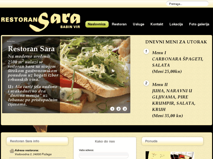 www.restoran-sara.com