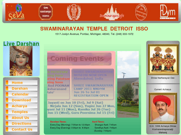 www.swaminarayantempledetroit.org